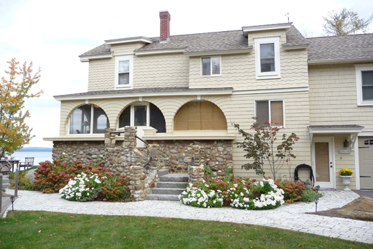 Topographic & boundary plan for Shoreland protection permit, Lake Winnepesaukee